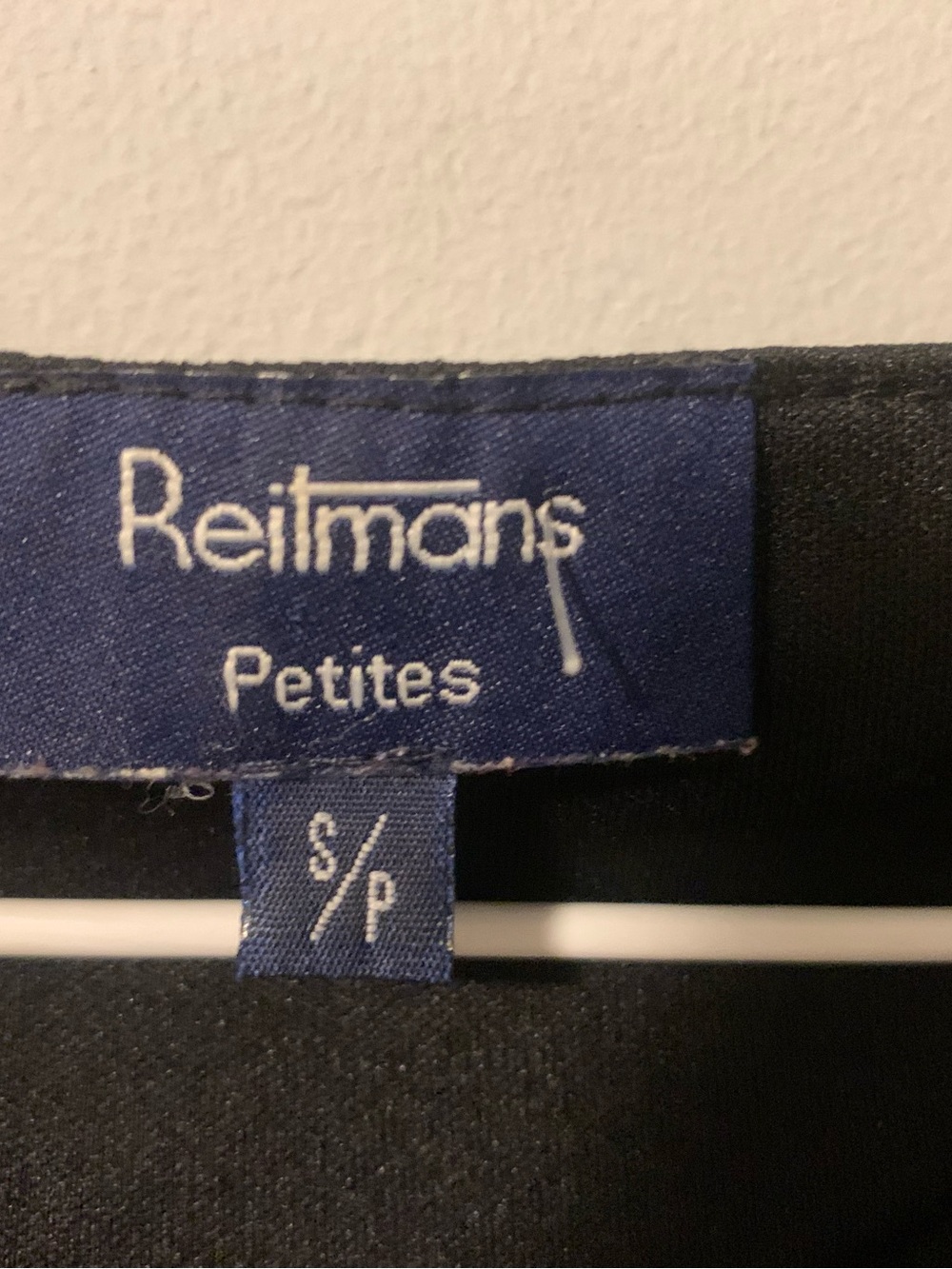 Reitmans Black & Gray Lace Ruffle Top - Picture 4 of 4